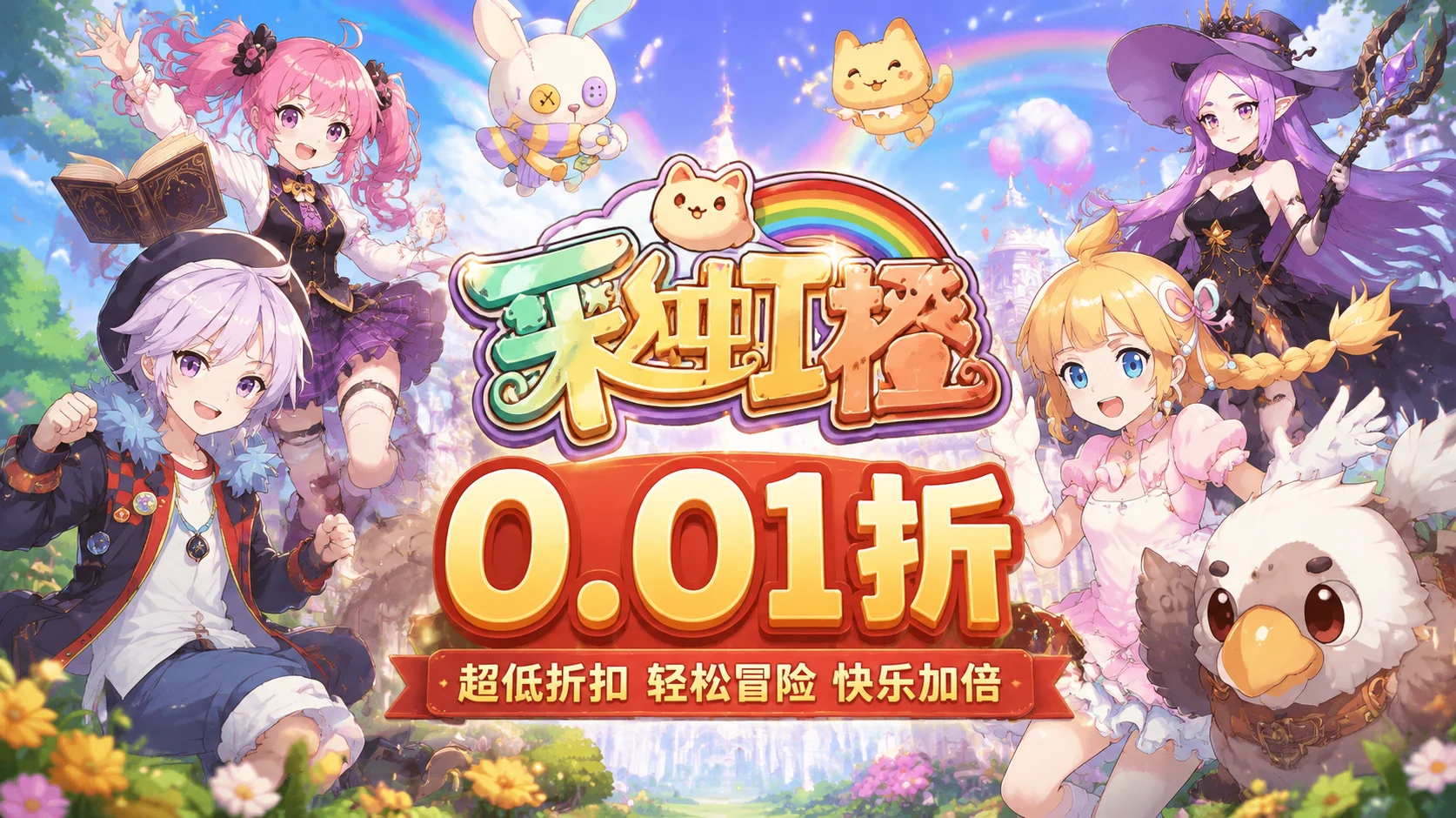 彩虹橙0.1折